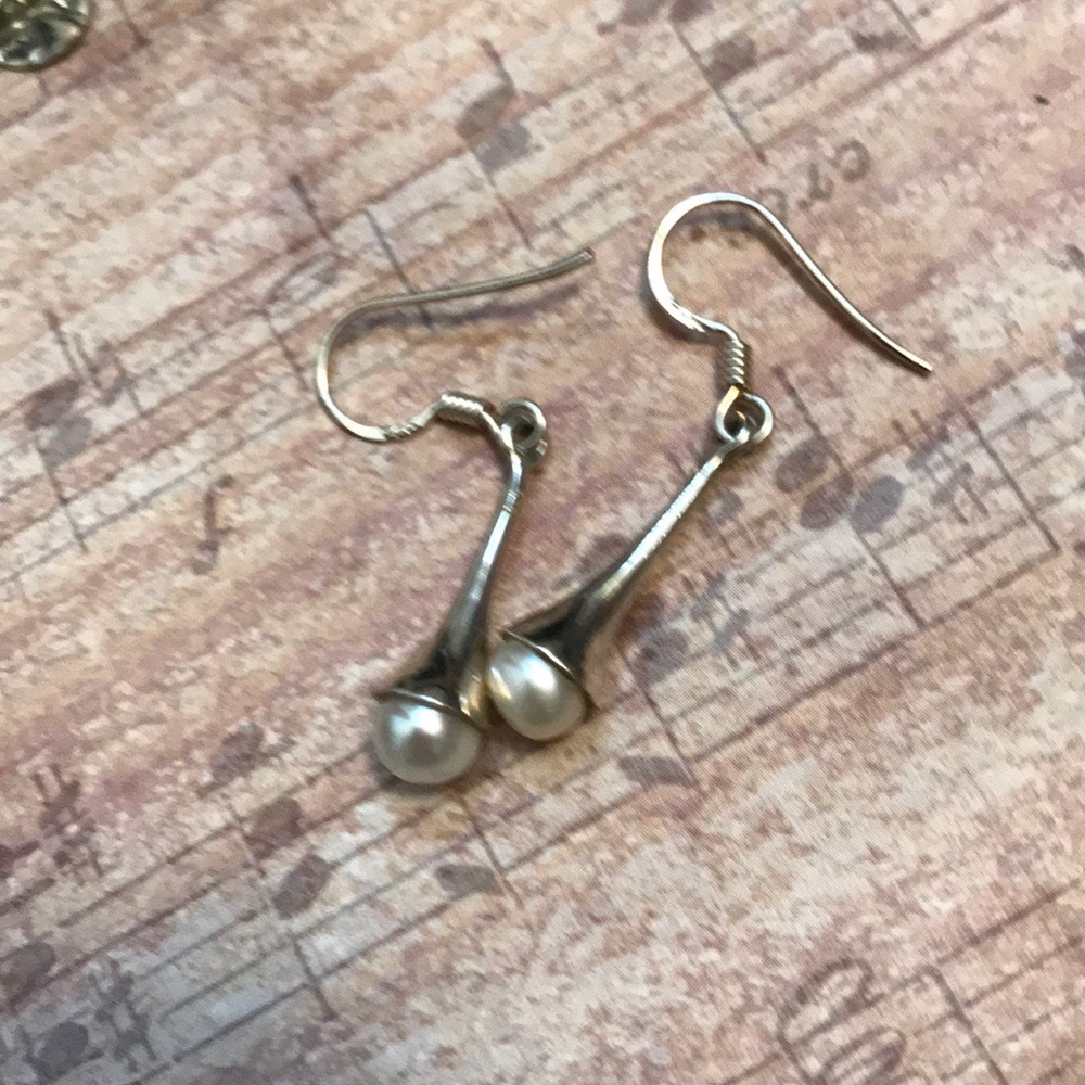 Pearl Silver Unique Real pearl